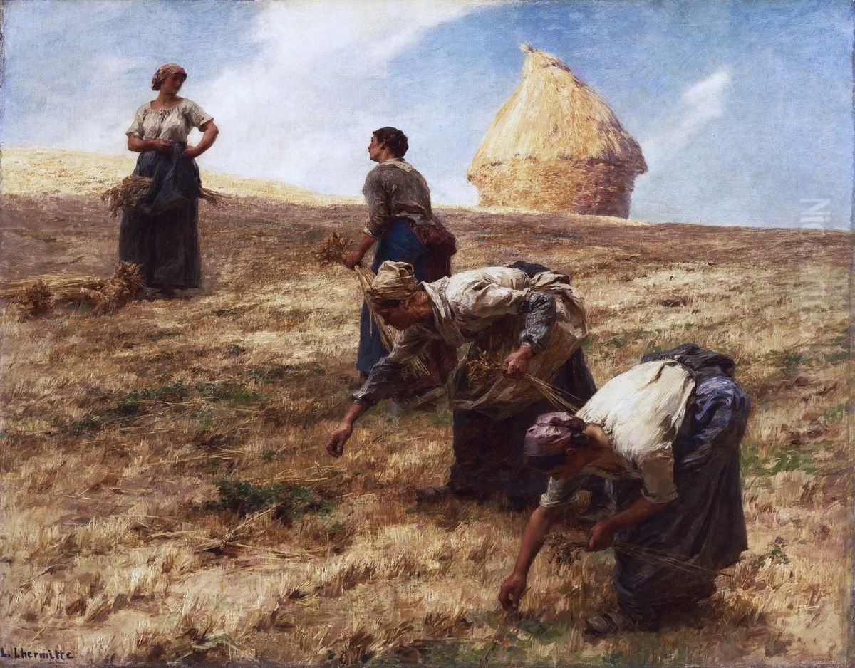 The Gleaners Oil Painting by Leon Augustin Lhermitte