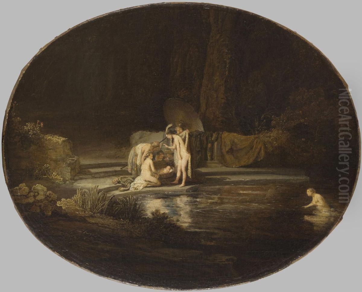 The Finding of Moses Oil Painting by Rembrandt The Finding of Moses Oil Painting by Rembrandt