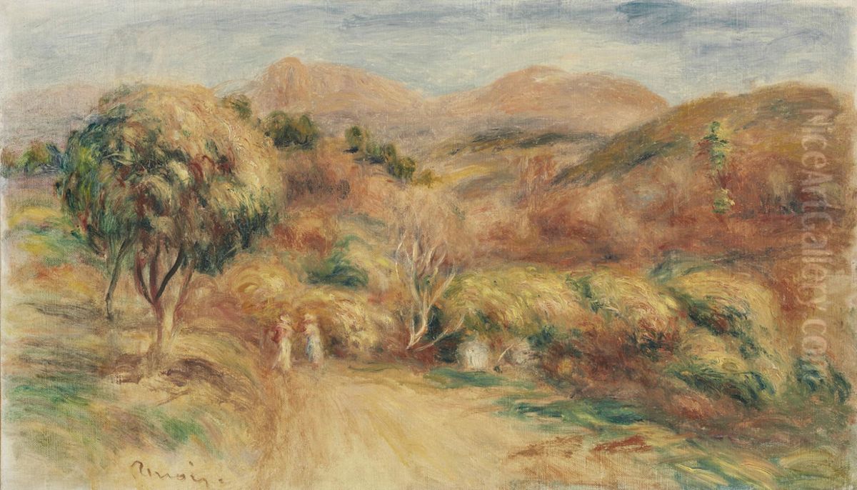 Landscape at Noon Oil Painting by Pierre Auguste Renoir