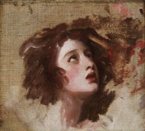Portrait of Emma Hart, later Lady Hamilton, as Miranda
