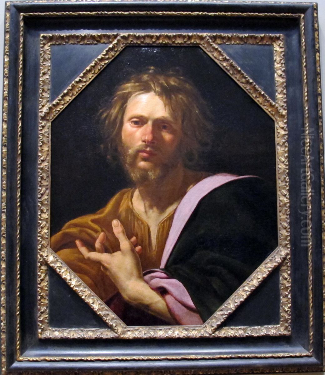 Saint Luke Oil Painting by Simon Vouet