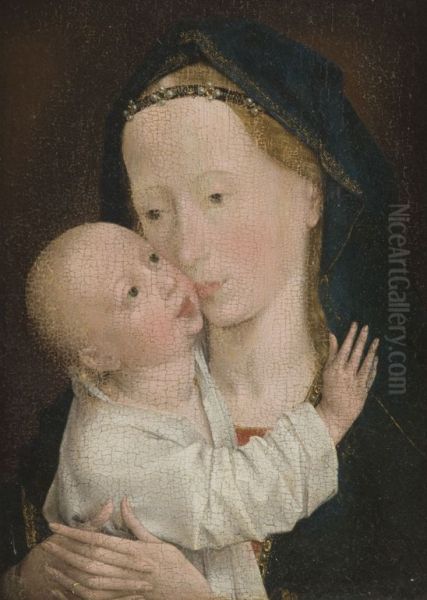 Maria met kind Oil Painting by Rogier van der Weyden