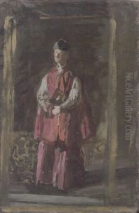Sketch for Portrait of Monsignor James P. Turner