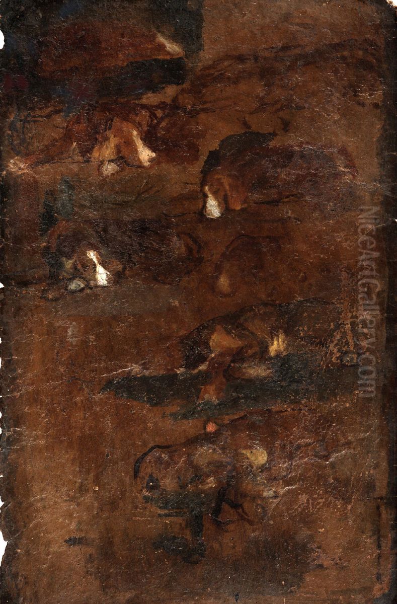 Views of Harry Oil Painting by Thomas Cowperthwait Eakins