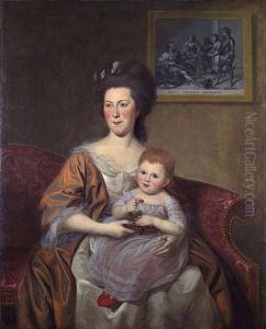 Portrait of Mrs. Thomas McKean (Sarah Armitage) and Her Daughter, Maria Louisa