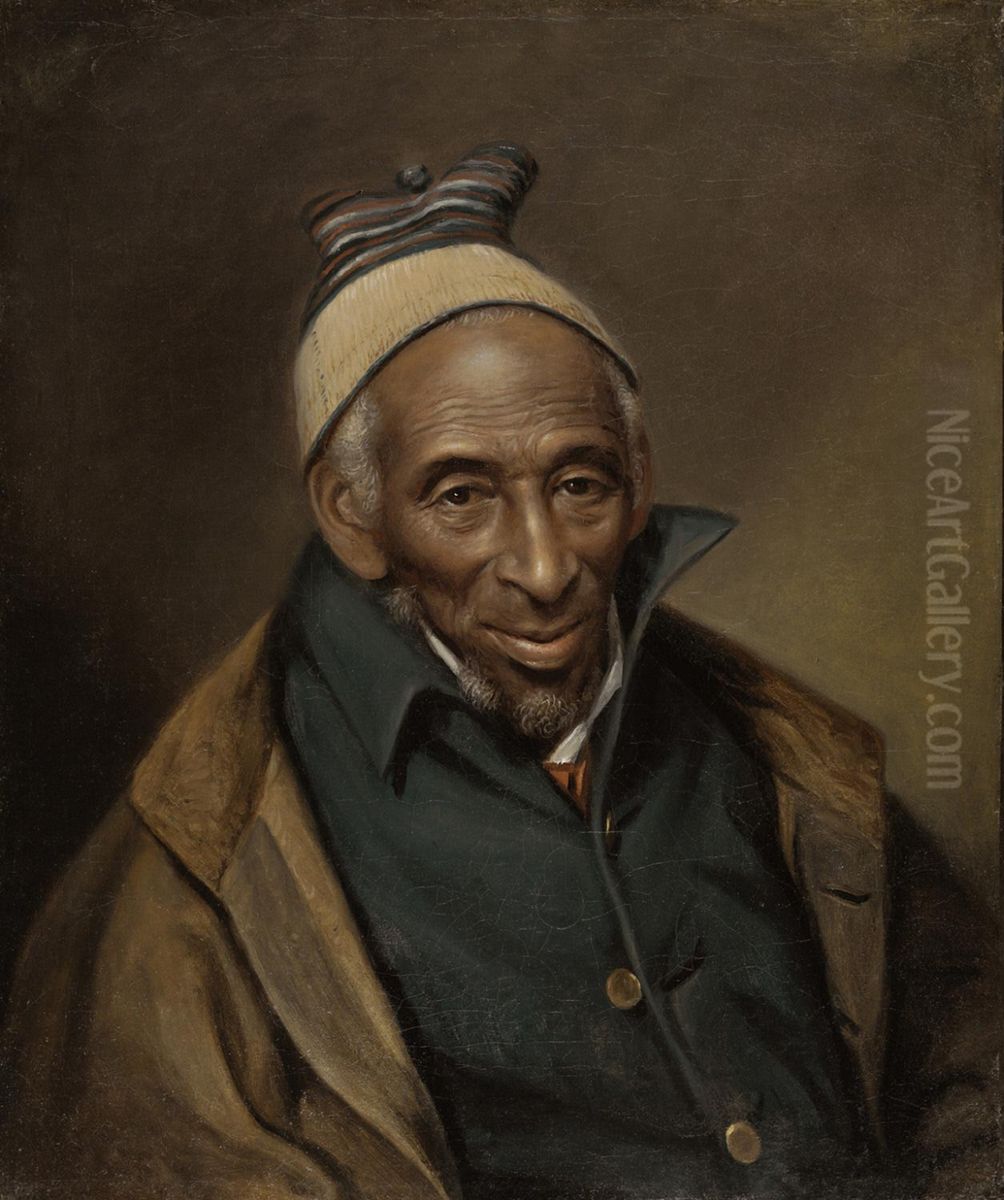 Portrait of Yarrow Mamout (Muhammad Yaro) Oil Painting by Charles Willson Peale