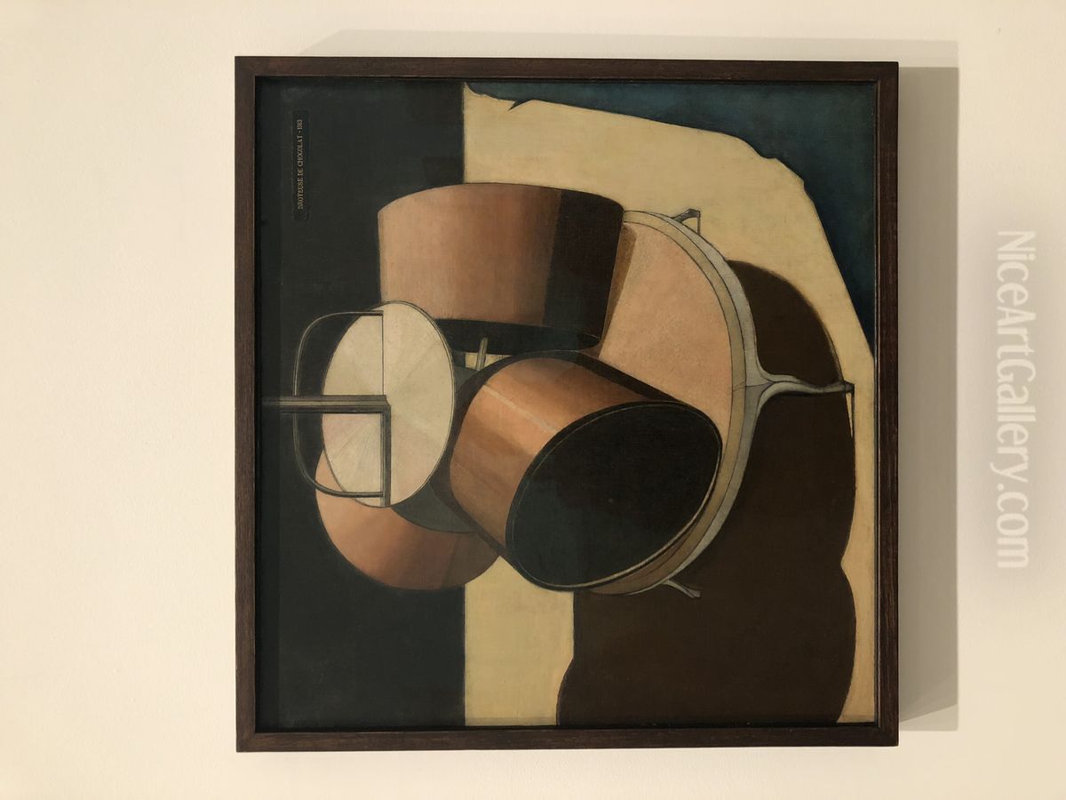 Chocolate Grinder (No. 1) Oil Painting by Marcel Duchamp