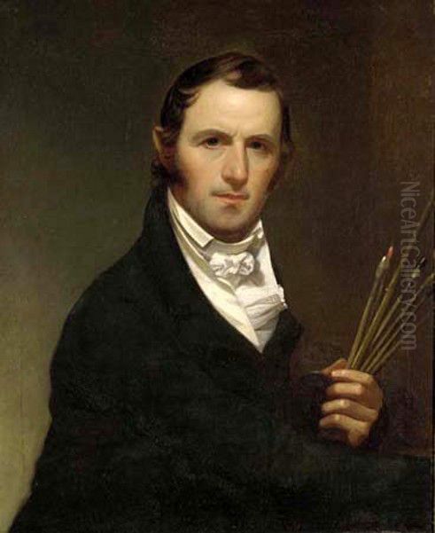 Self-Portrait Oil Painting by Jacob Eichholtz