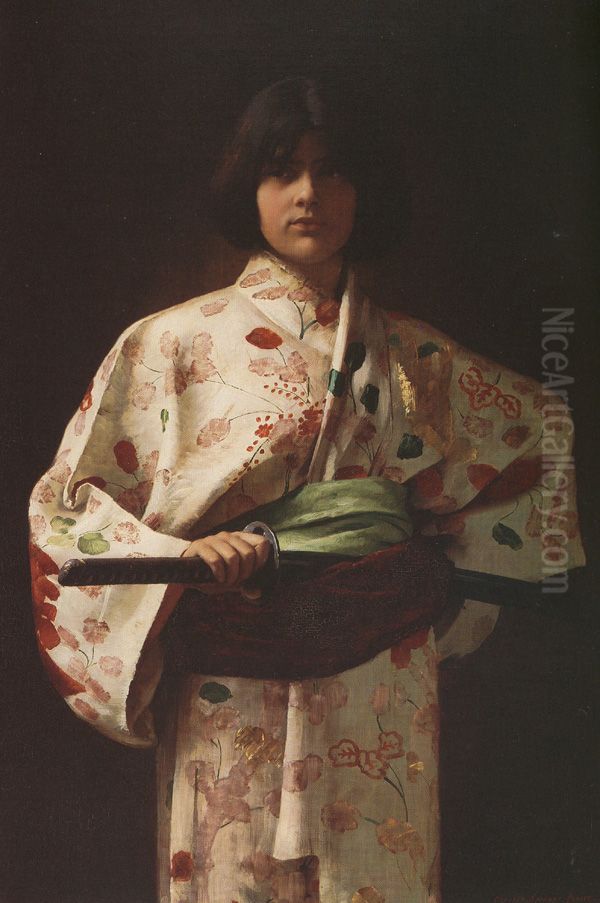 Fantasie Oil Painting by Charles Sprague Pearce