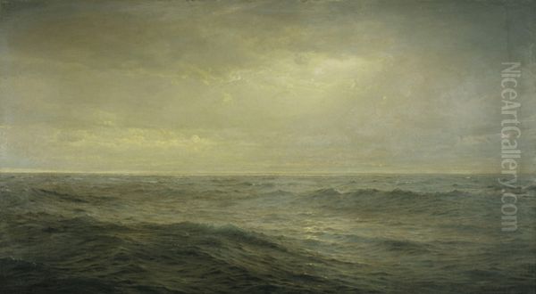 Old Ocean's Gray and Melancholy Waste Oil Painting by William Trost Richards