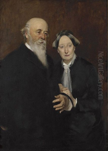 Mr. and Mrs. John White Field Oil Painting by John Singer Sargent