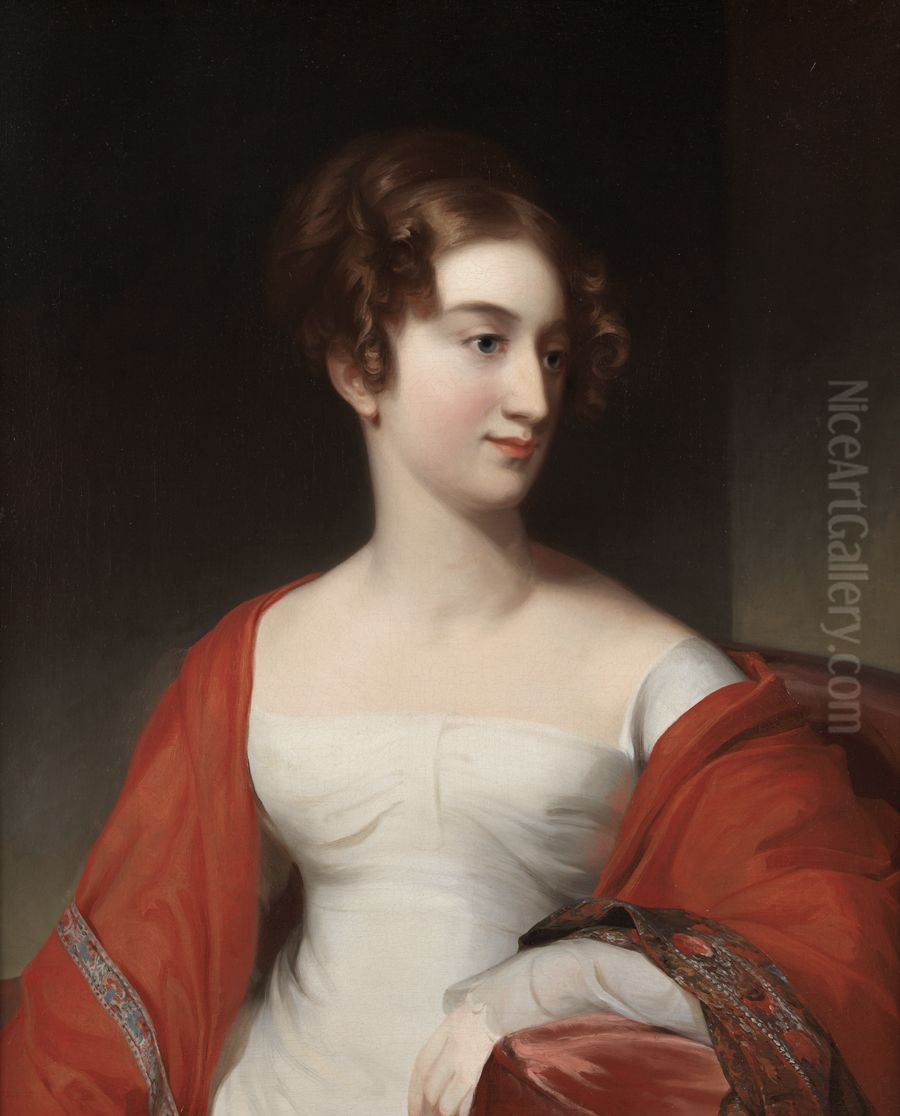 Elizabeth Willing Jackson Oil Painting by Thomas Sully