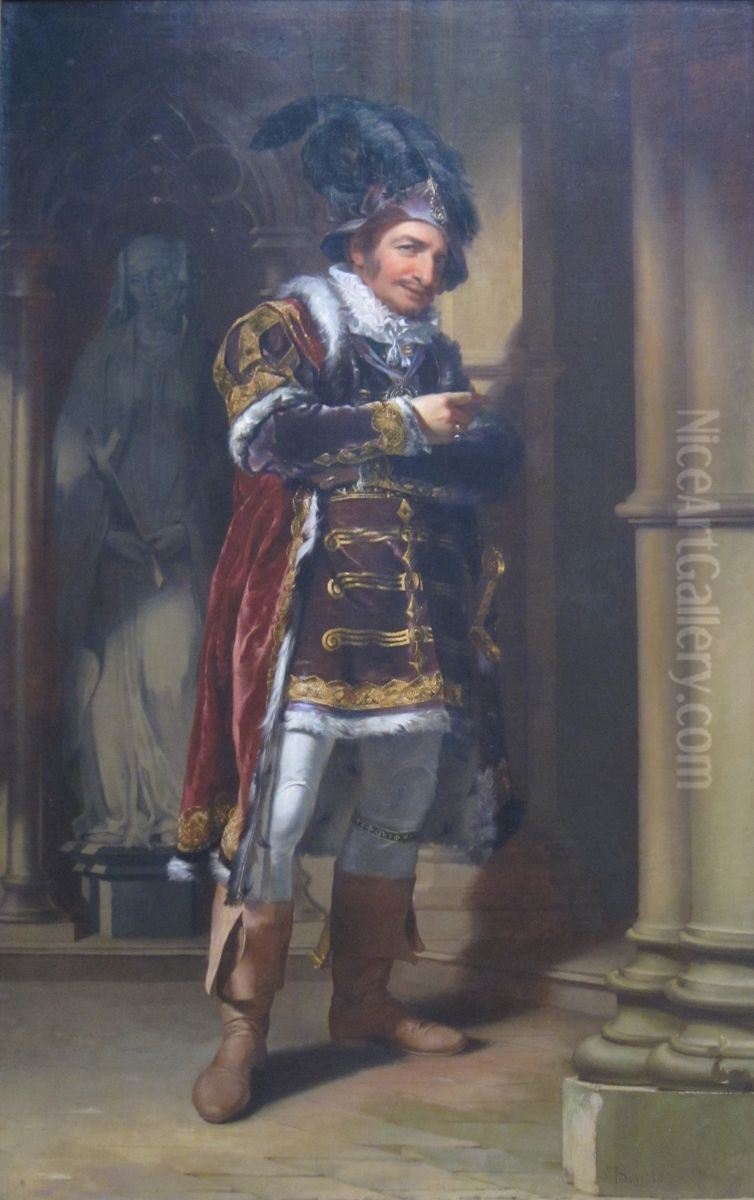 George Frederick Cooke as Richard III Oil Painting by Thomas Sully