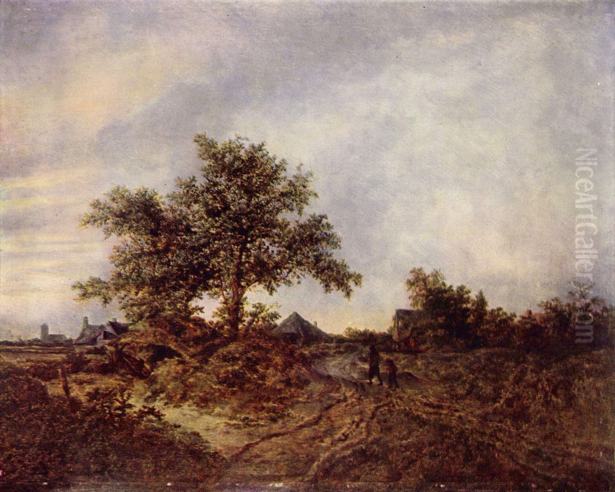 Landschaft Oil Painting by Jacob Van Ruisdael