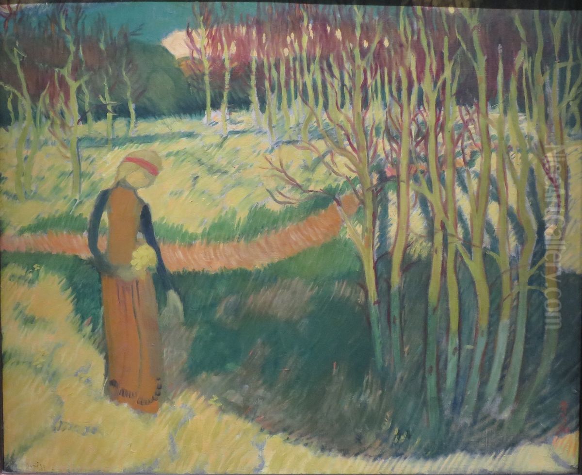 Motif Romanesque Oil Painting by Maurice Denis