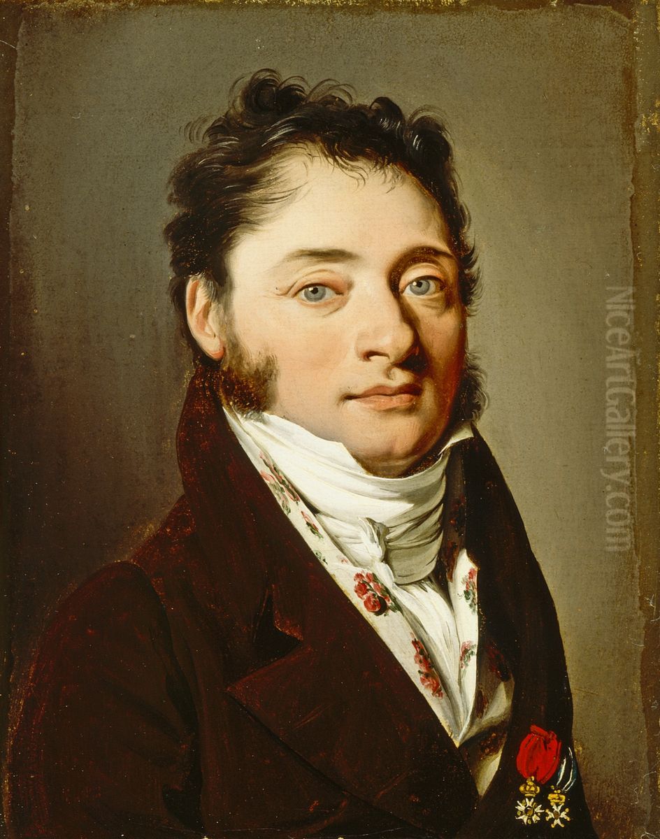 Portrait of a Gentleman Oil Painting by Louis-Leopold Boilly