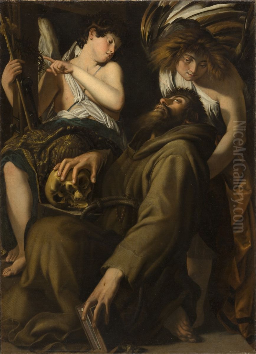 The Ecstasy of Saint Francis Oil Painting by Giovanni Baglione