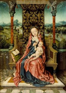 Madonna and Child Enthroned