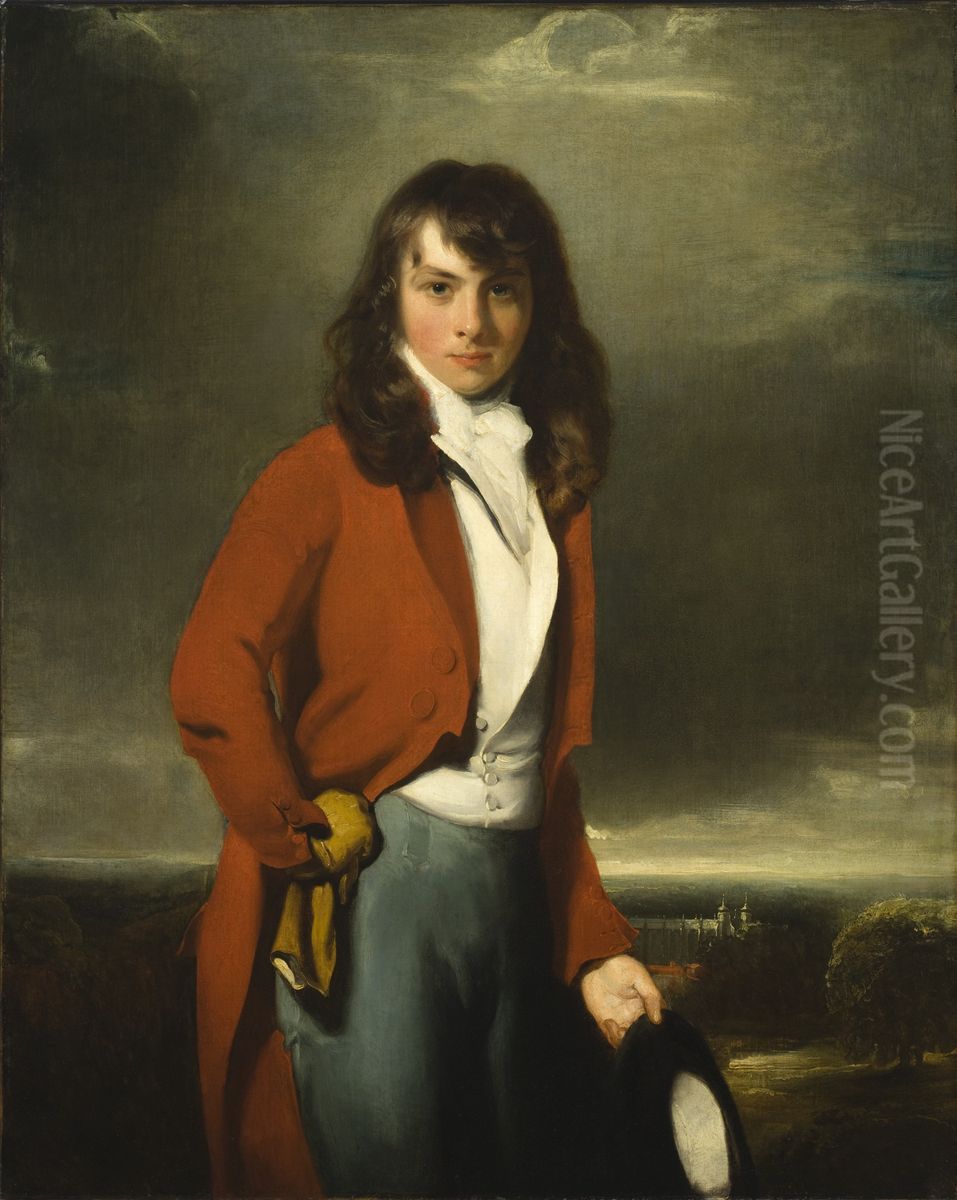 Portrait of Arthur Atherley as an Etonian Oil Painting by Thomas Lawrence Portrait of Arthur Atherley as an Etonian Oil Painting by Thomas Lawrence