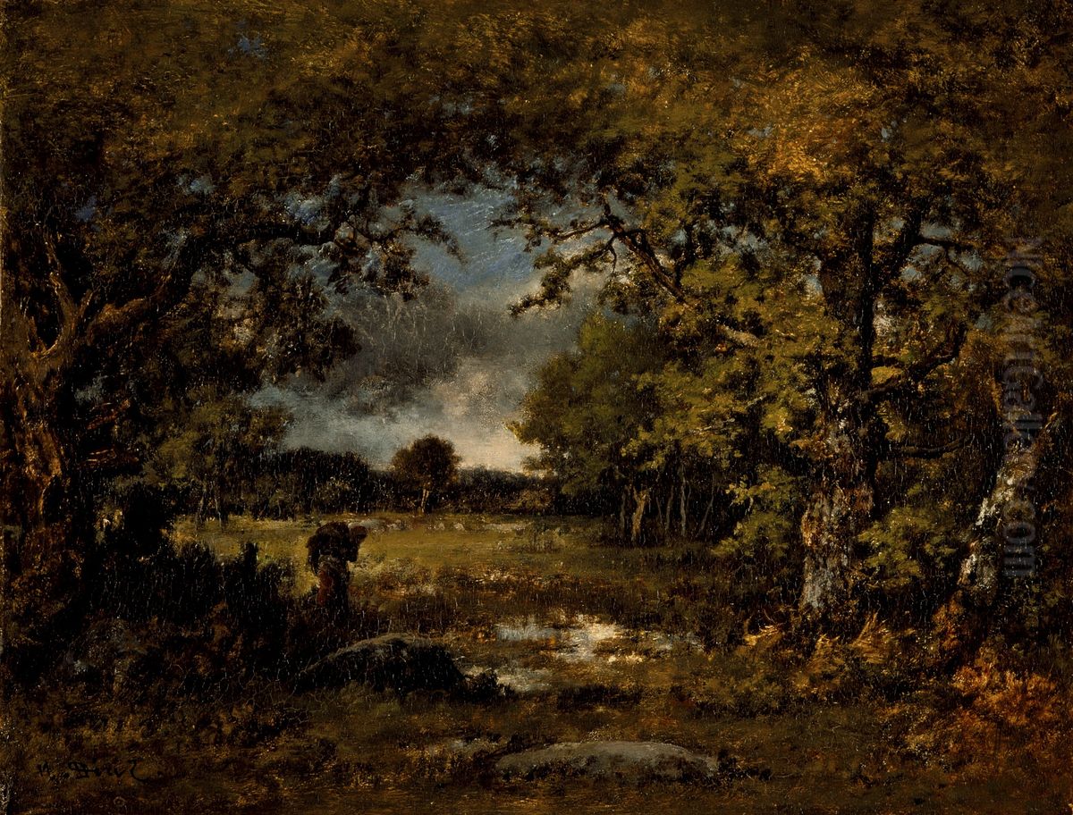Landscape Oil Painting by Narcisse Virgilio Diaz