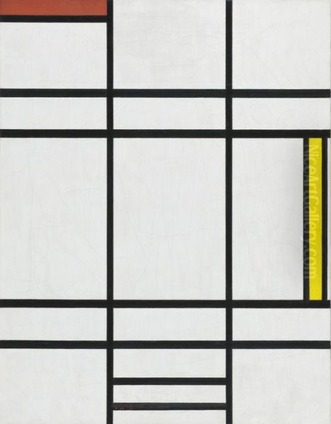 A Oil Painting by Piet Mondrian