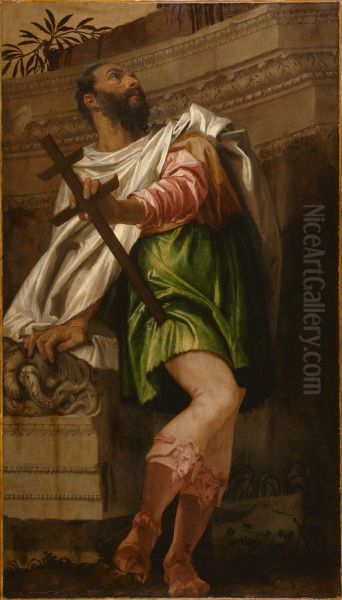 Averroes Oil Painting by Paolo Veronese (Caliari)