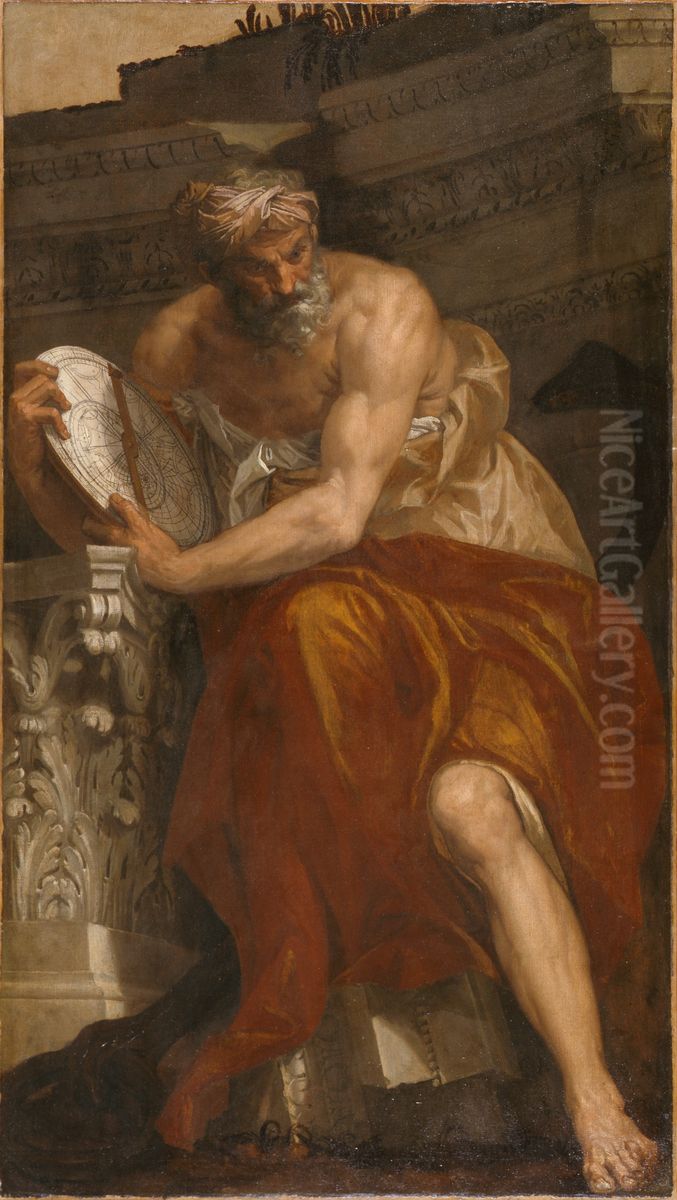 Ptolemy Oil Painting by Paolo Veronese (Caliari)