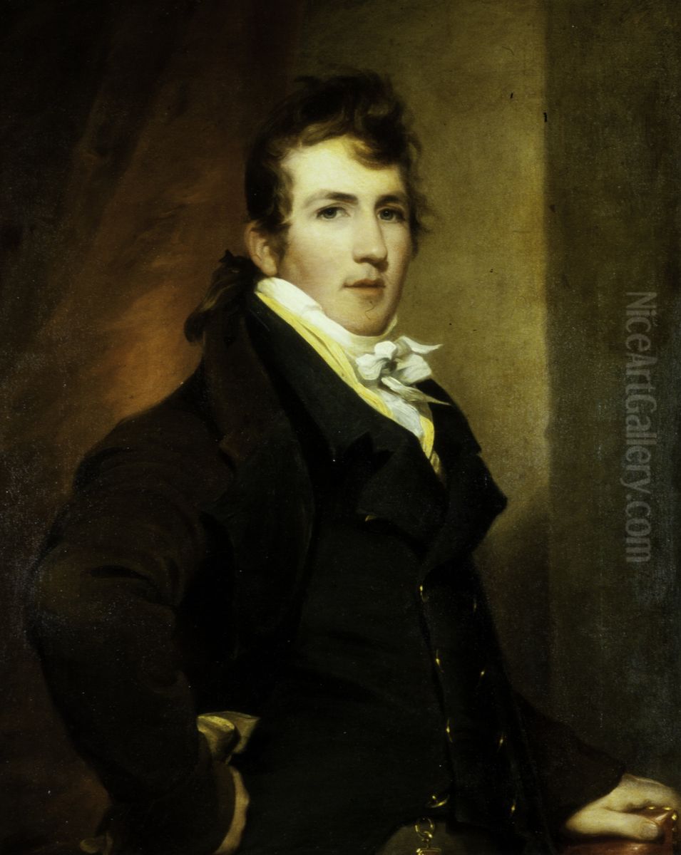 Portrait of Robert Erwin Gray Oil Painting by Thomas Sully