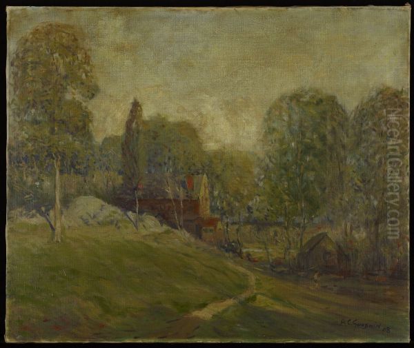 Landscape Oil Painting by Arthur Clifton Goodwin