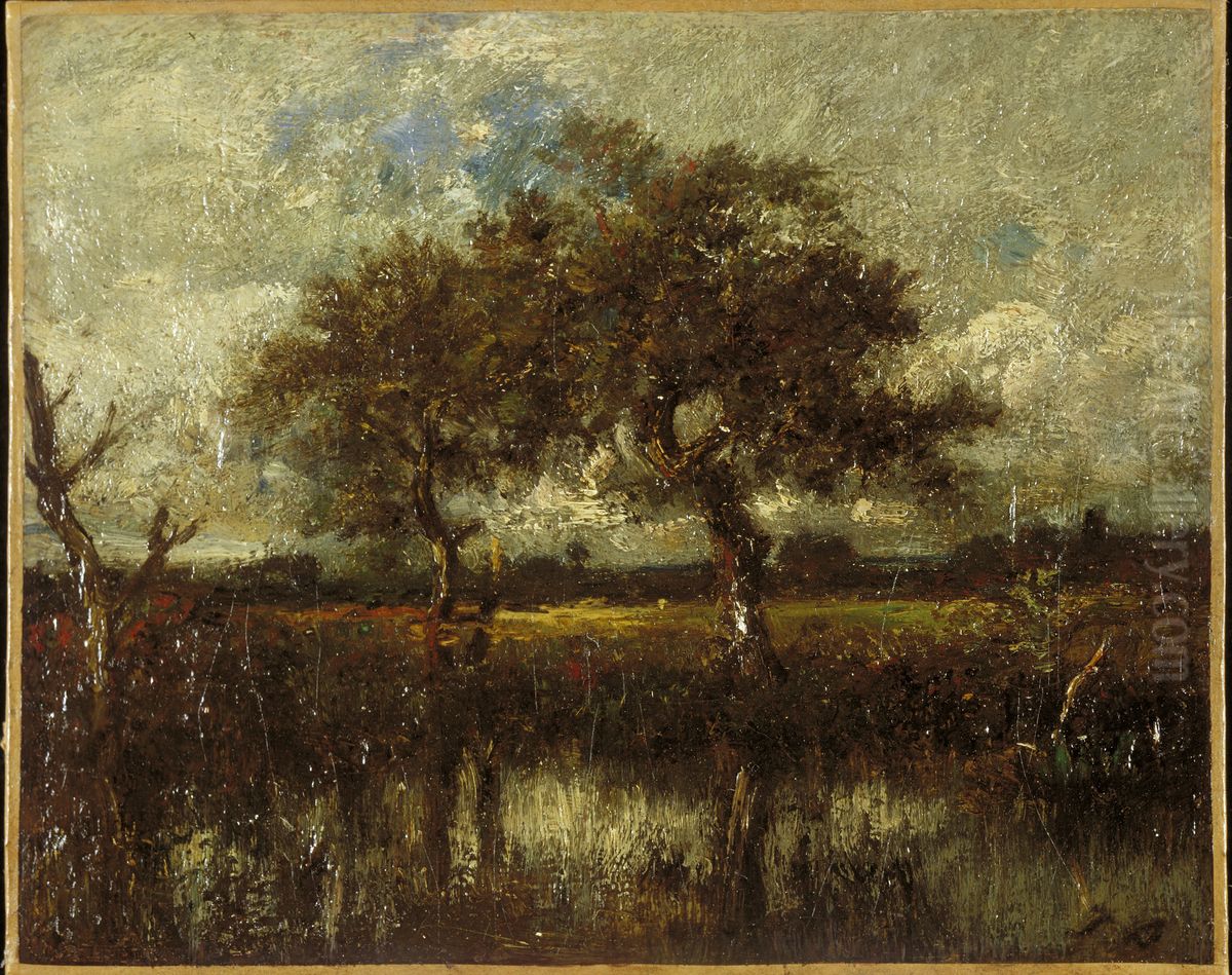 Untitled (Landscape) Oil Painting by Jules Dupre