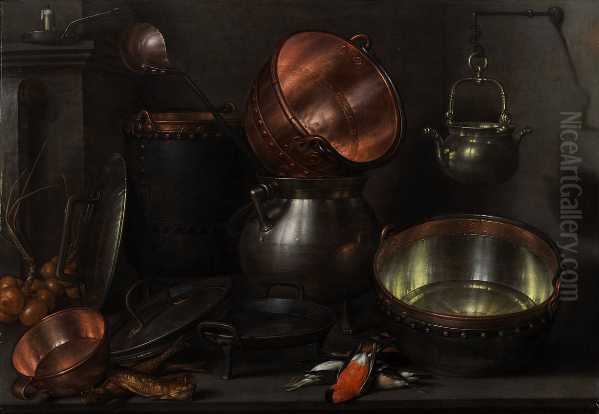 Allegory of the Four Elements Oil Painting by Cornelis Jacobsz Delff