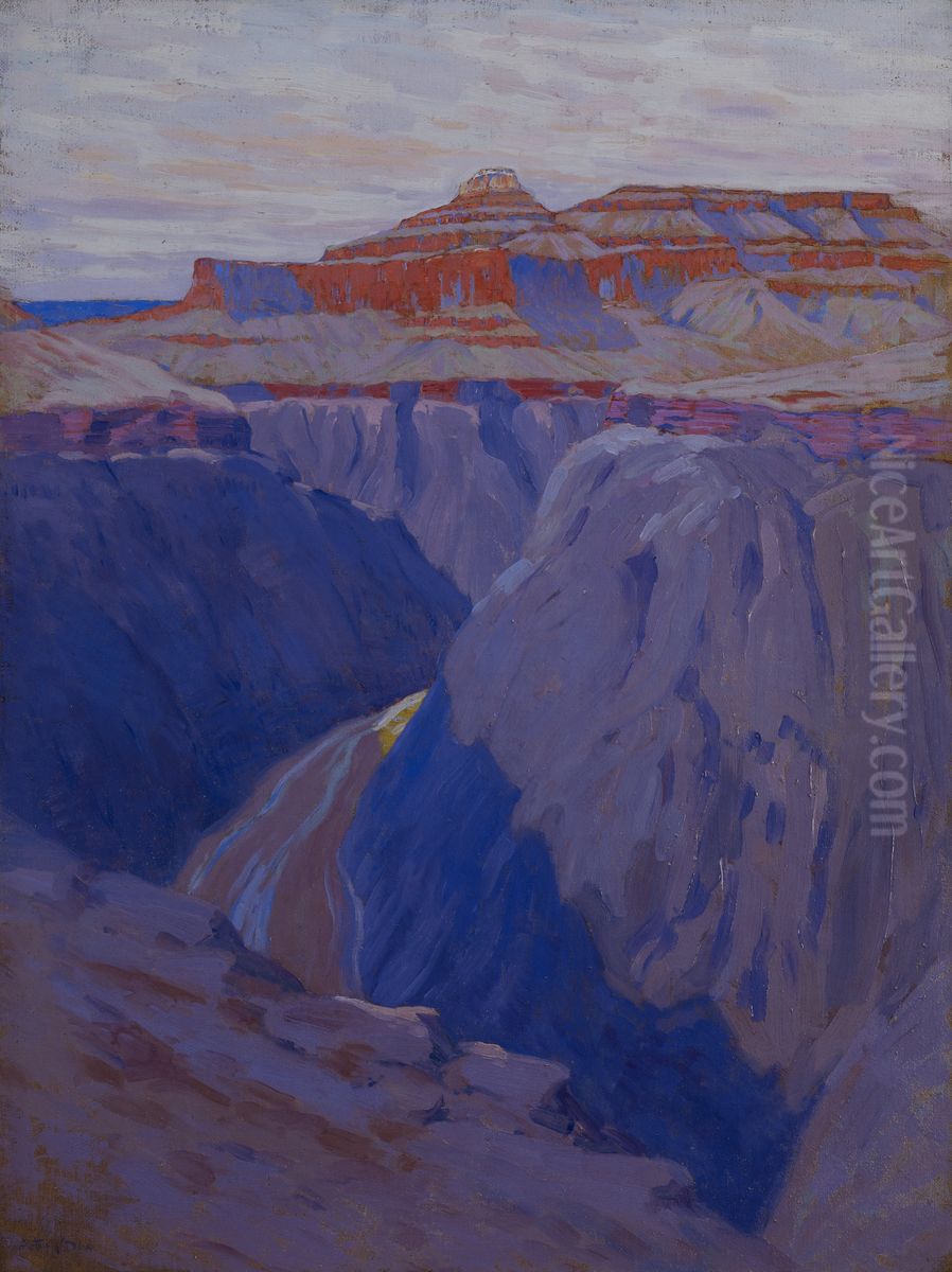 The Destroyer Oil Painting by Arthur Wesley Dow