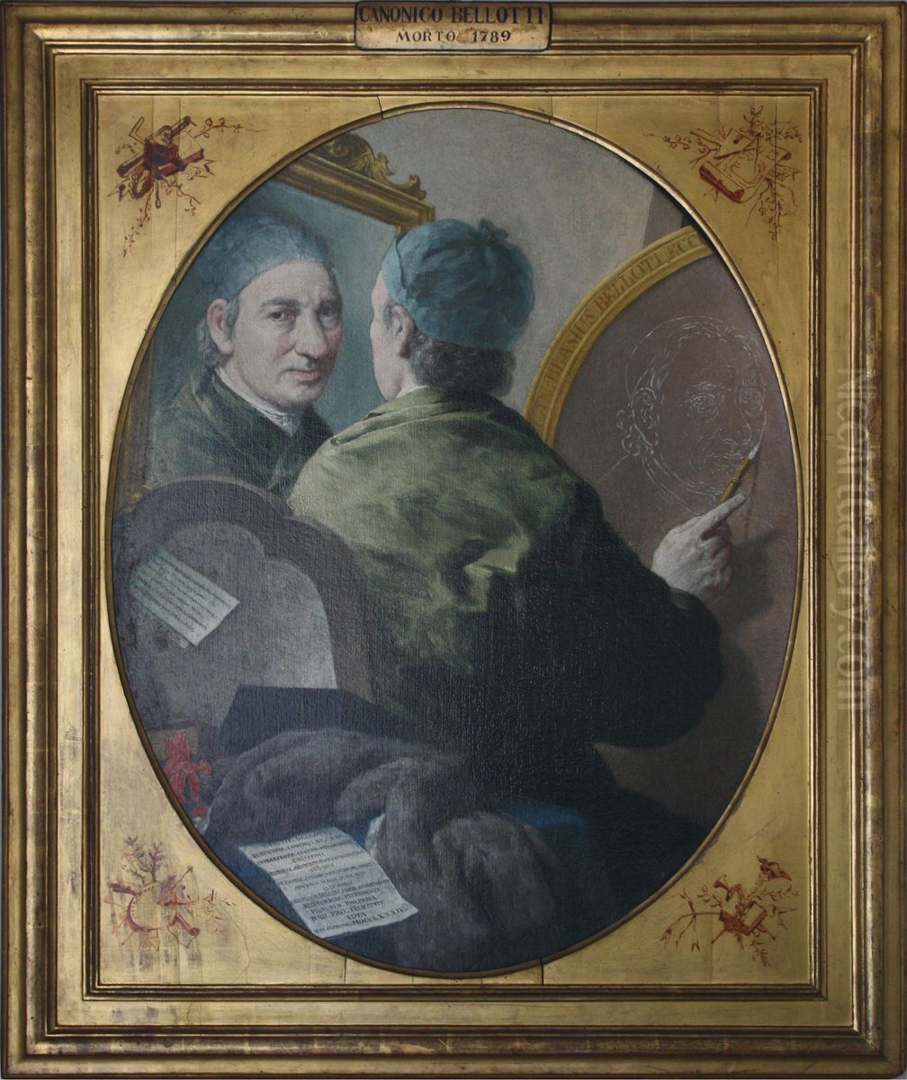 Self-portrait Oil Painting by Biagio Bellotti