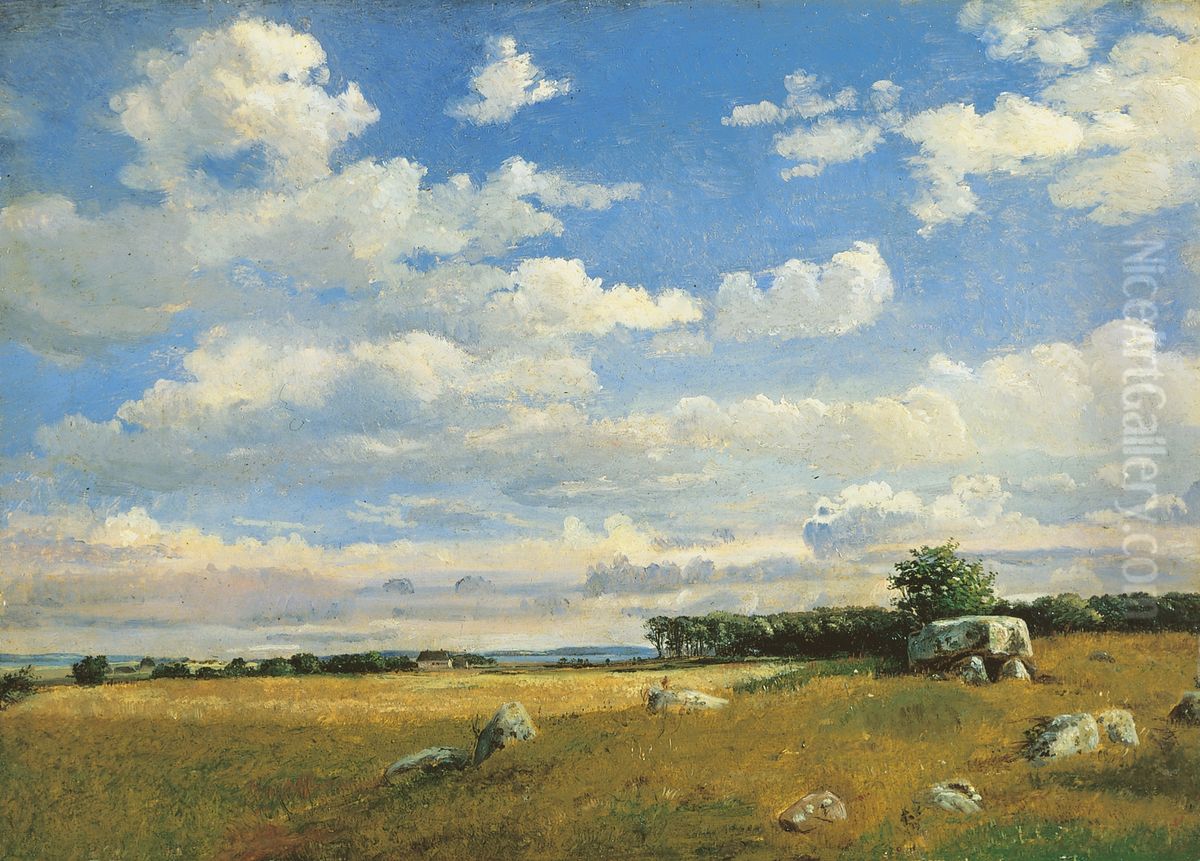 (study) Oil Painting by Dankvart Dreyer