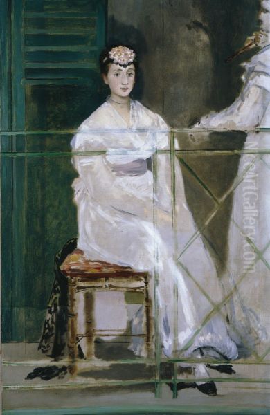 Portrait of Mademoiselle Claus Oil Painting by Edouard Manet