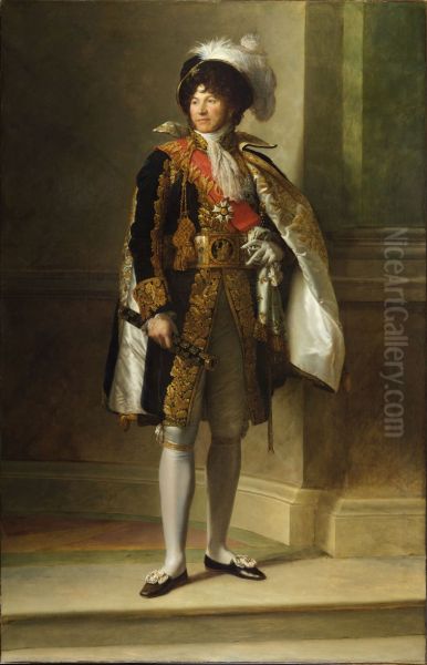 Portrait of Joachim Murat Oil Painting by Francois Gerard