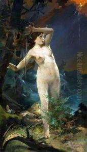 Bogini Milda (Wenus Litewska).
