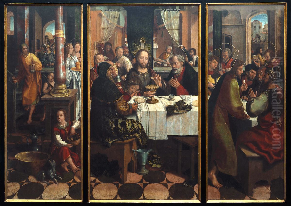Last supper Oil Painting by Grao Vasco Last supper Oil Painting by Grao Vasco