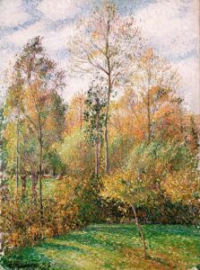 Automne, Peupliers, Eragny (Autumn, Poplars, Eragny)