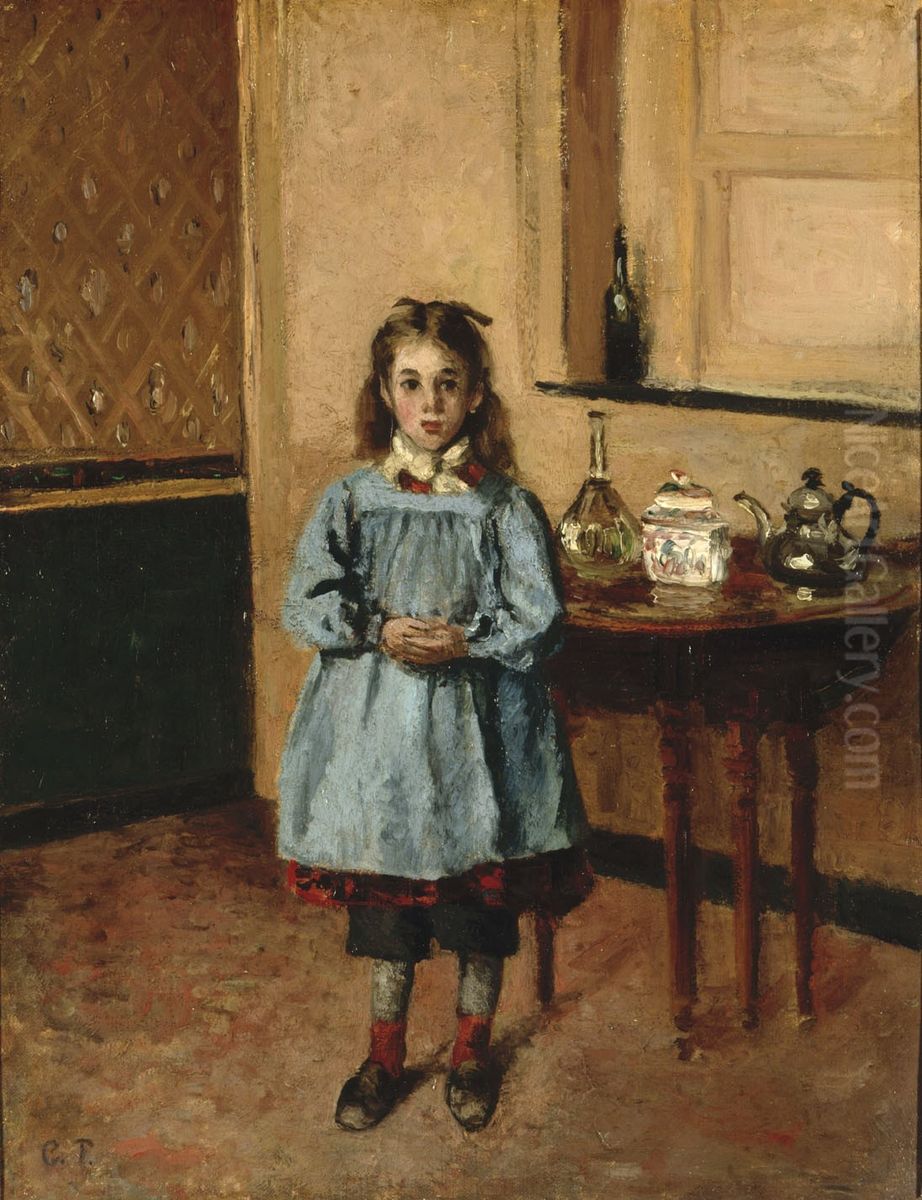 Minette Oil Painting by Camille Pissarro