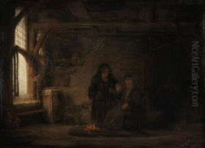 The Wife of Tobias with a Goat