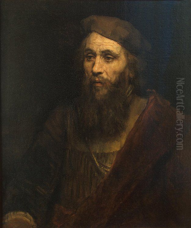 Portrait of a Man Oil Painting by Rembrandt