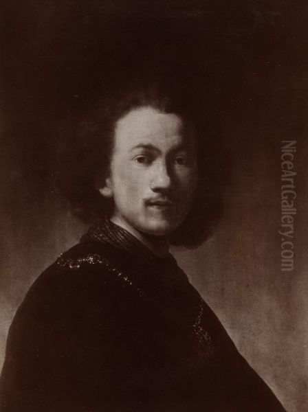 Self-portrait with Gold Chain Oil Painting by Rembrandt