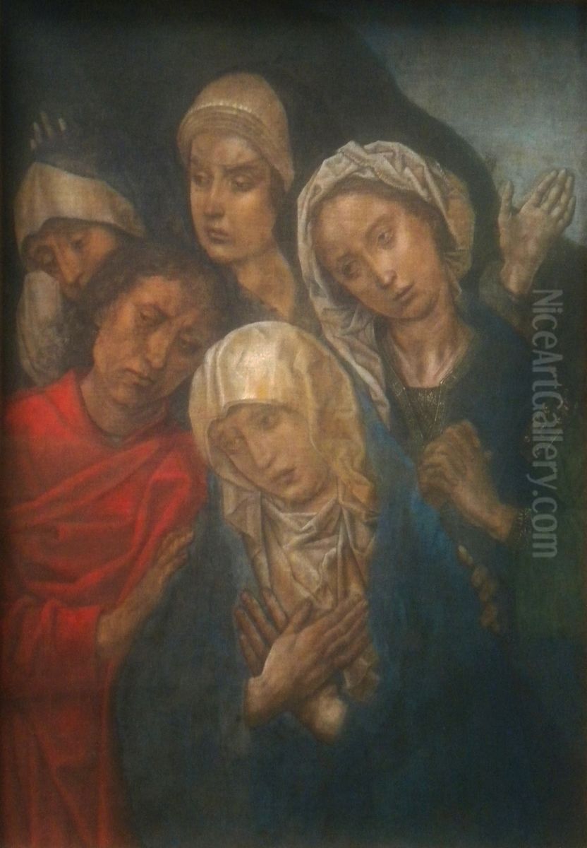 Die Beweinung Christi Oil Painting by Hugo Van Der Goes
