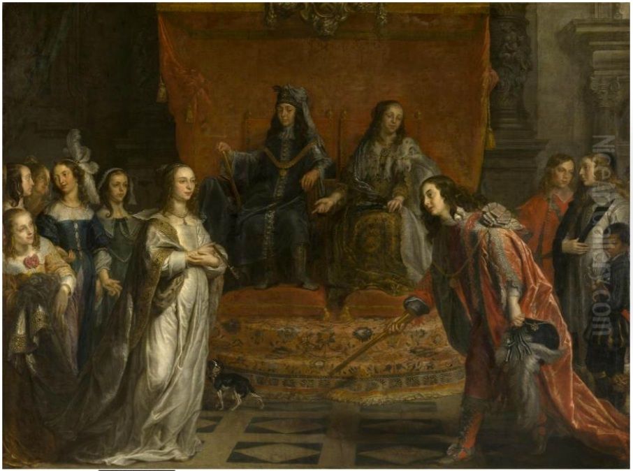 The envoy Oil Painting by Theodoor Boeyermans