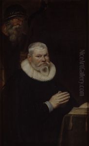 Portrait of Willem van Meerbeeck with Saint William of Aquitaine
