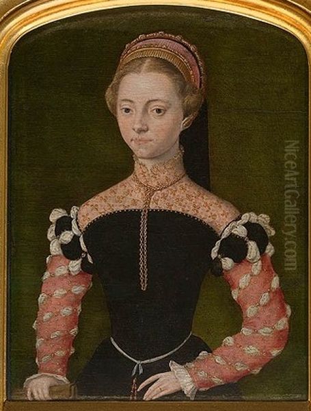 Portrait of a Lady Oil Painting by Catarina van Hemessen