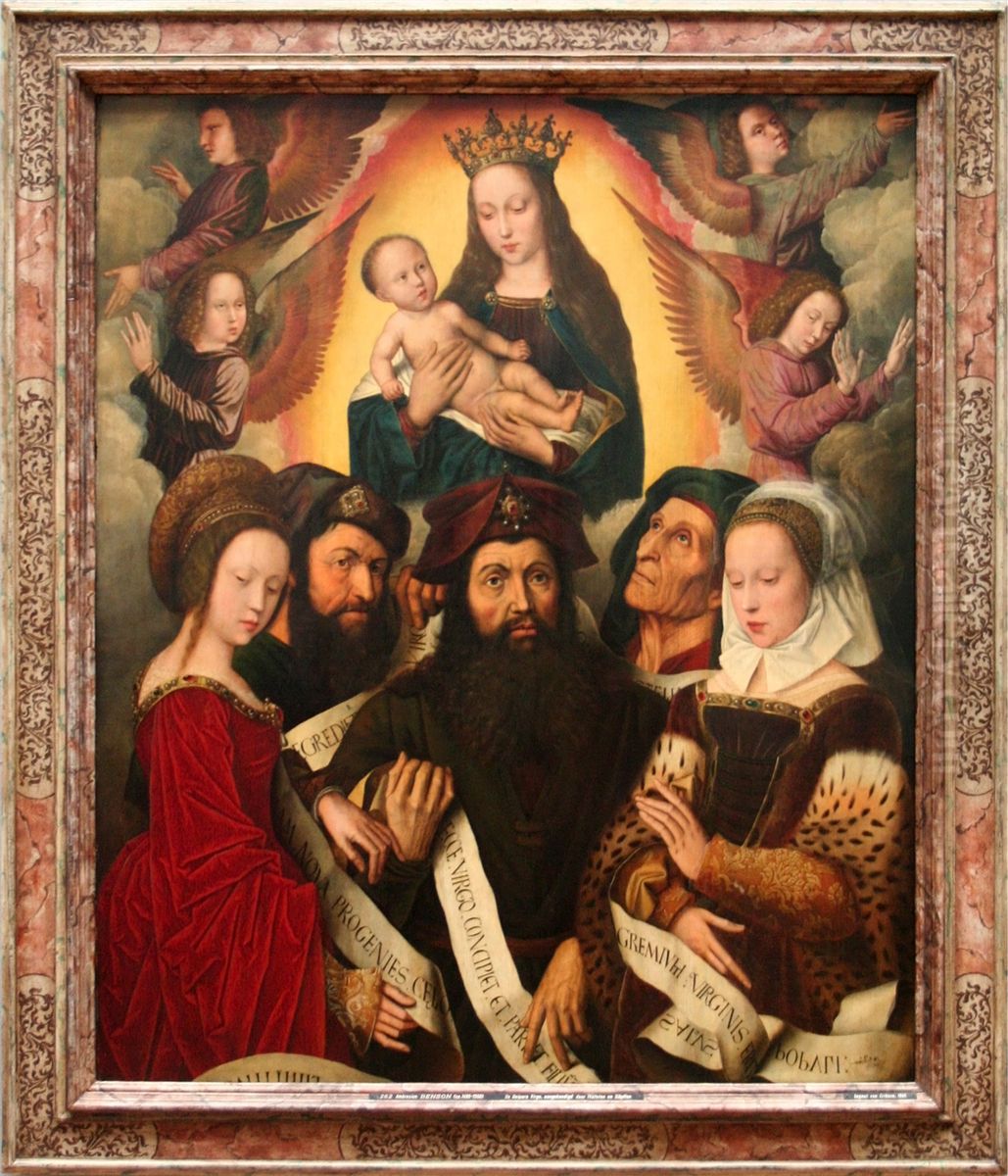 Deipara Virgo Oil Painting by Ambrosius Benson