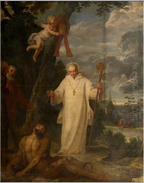 The Miracles of Saint Hugh of Lincoln Oil Painting by Erasmus Quellinus II