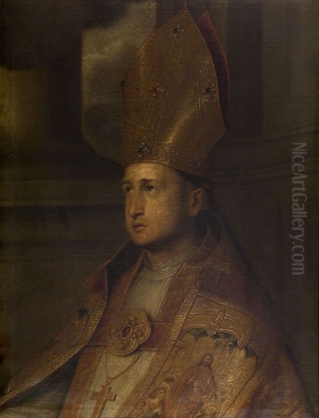 { Oil Painting by Erasmus Quellinus II